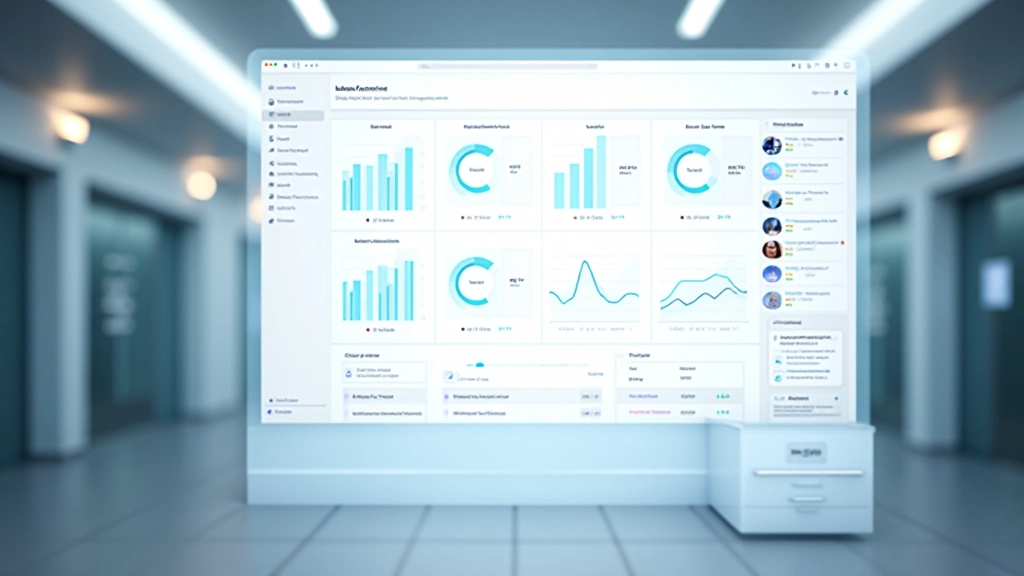 Financial services website layout