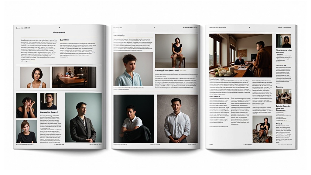 Magazine-style content website